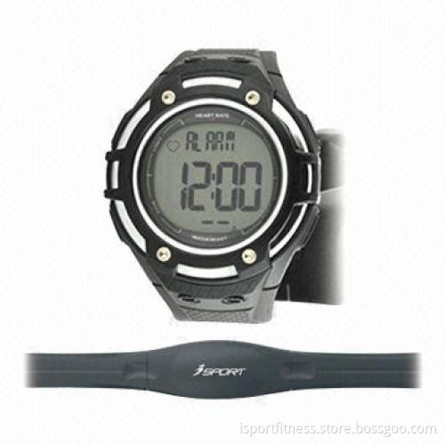 5.3khz wireless transmission heart rate monitor watch
